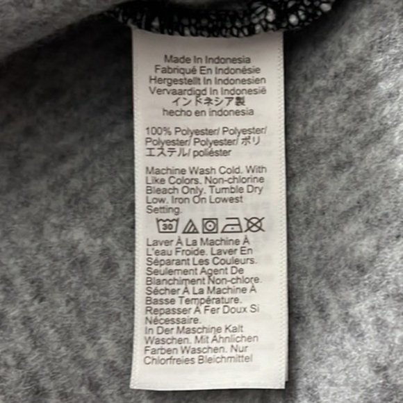 J. Crew Factory Long-sleeve funnelneck Herringbone Sweater, Black White, XS - Picture 11 of 11